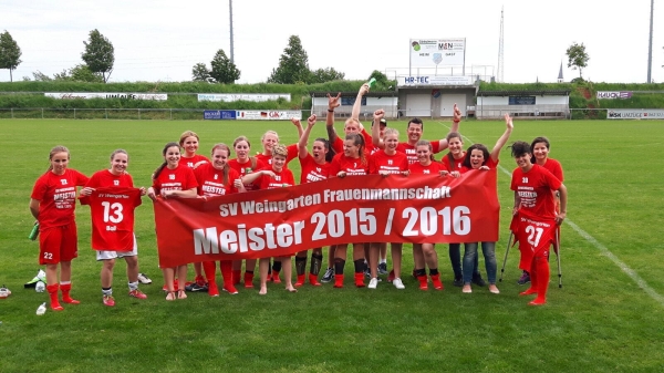 Frauenfußball beim SV Weingarten – Von Null zur Meisterschaft